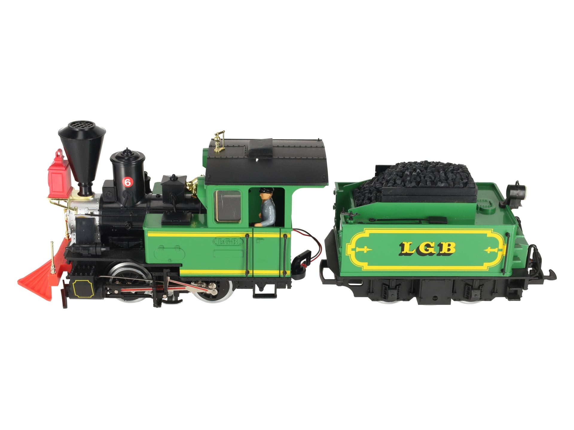 LGB 2017 G Scale 0-4-0 Rio Grande Steam Locomotive & Tender #6 LN/Box