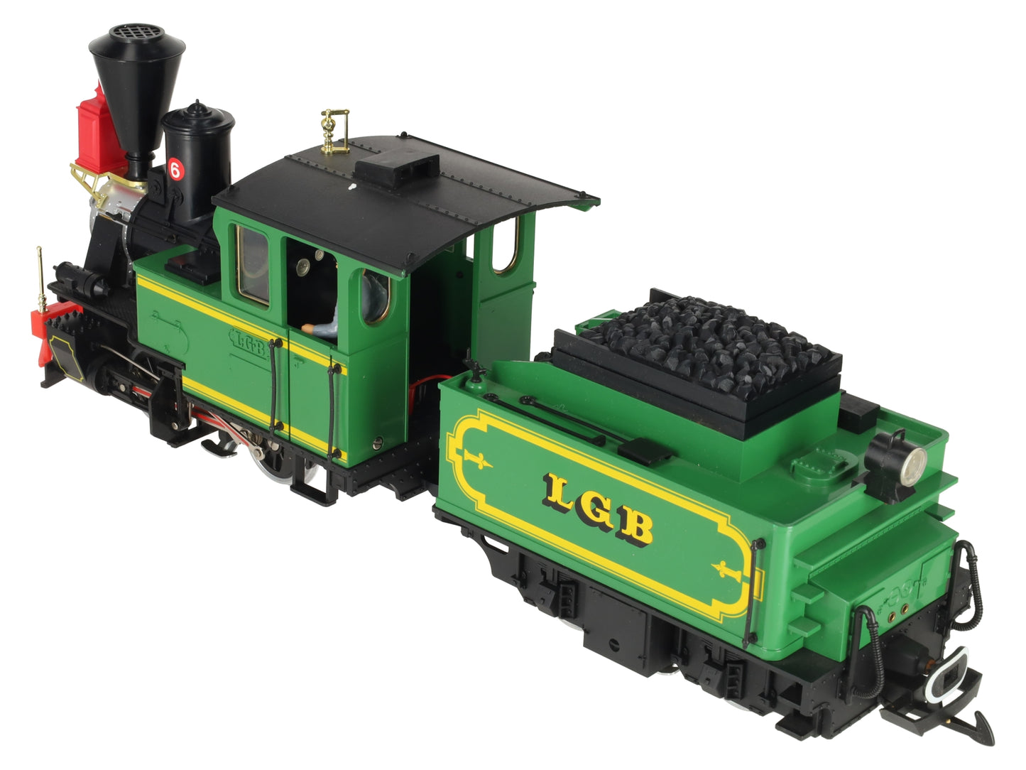 LGB 2017 G Scale 0-4-0 Rio Grande Steam Locomotive & Tender #6 LN/Box