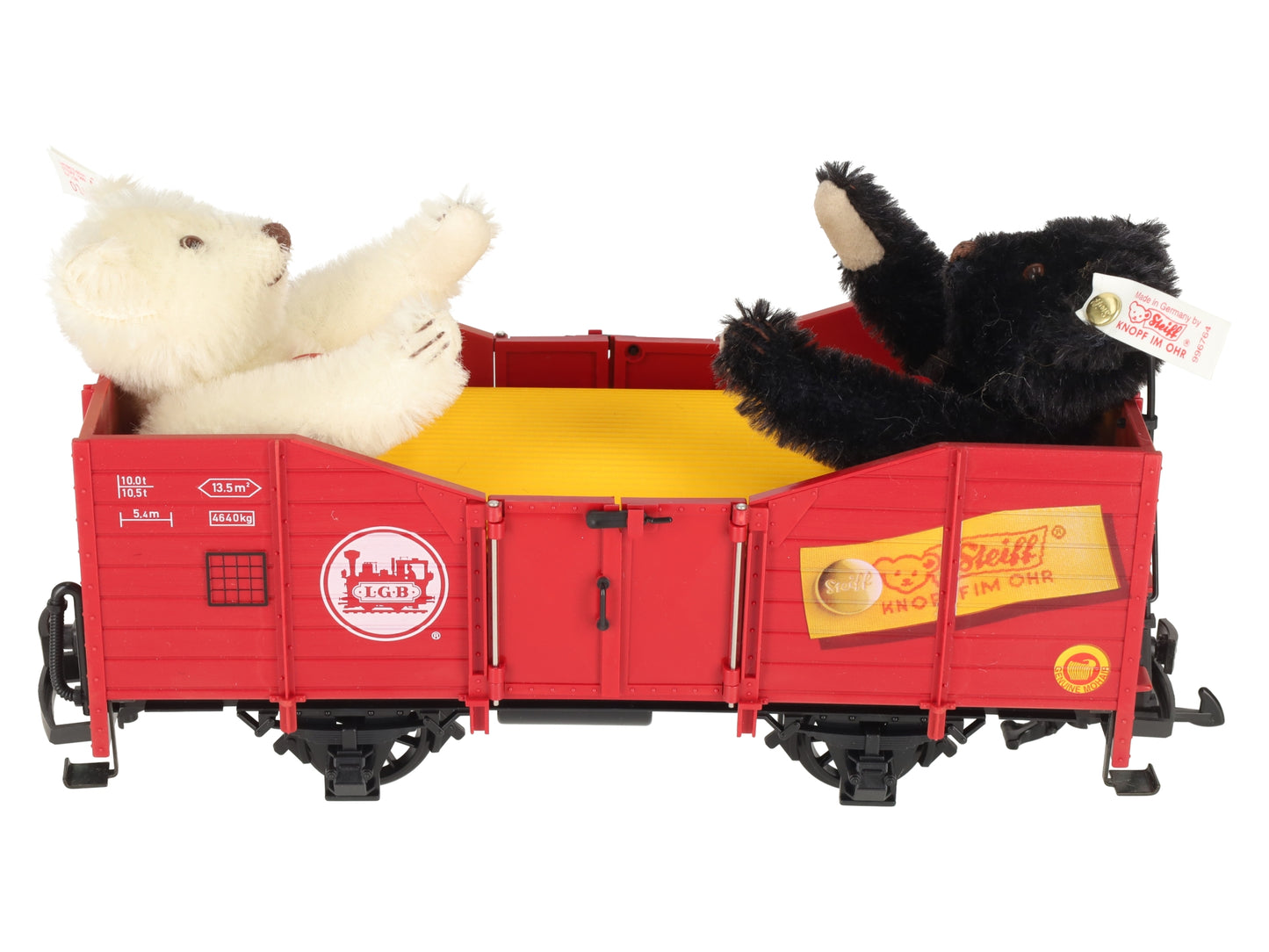 LGB 41220 G Scale Gondola with 2 Steiff Bears LN/Box