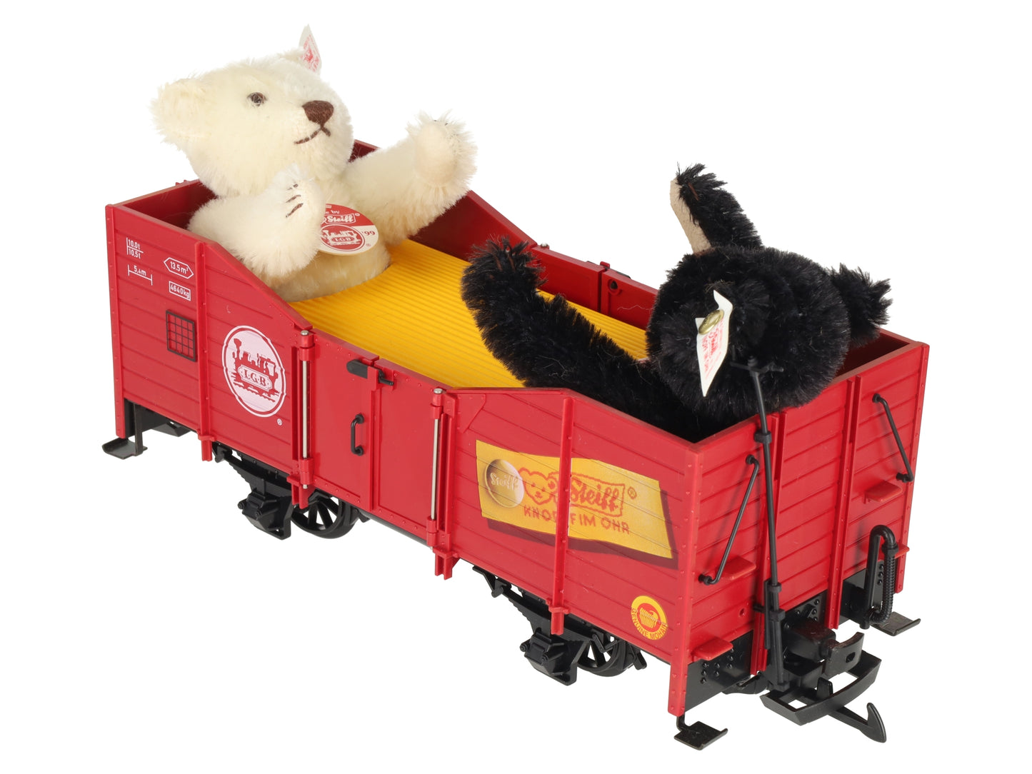 LGB 41220 G Scale Gondola with 2 Steiff Bears LN/Box