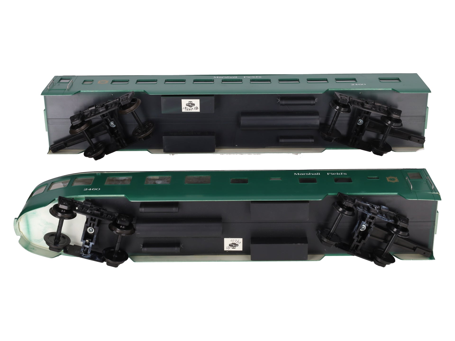 Great Trains G Scale Marshall Passenger 2 Car Set VG/Box
