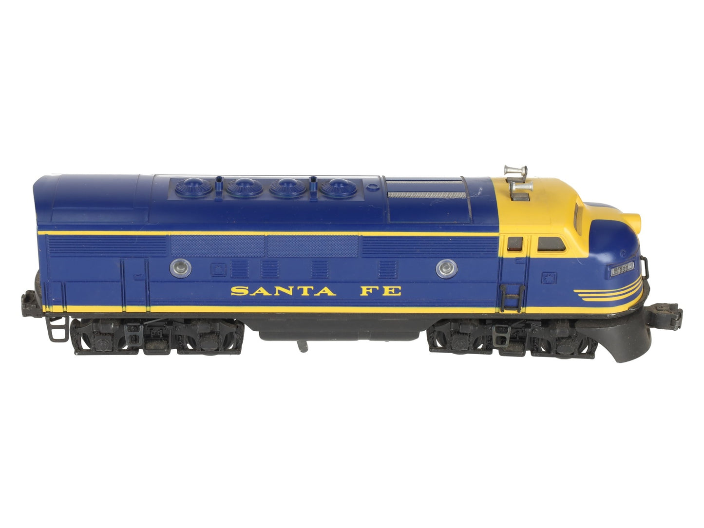 Lionel 6-18117 O Gauge Santa Fe Blue/Yellow F3 Powered A Diesel Locomotive #200 EX