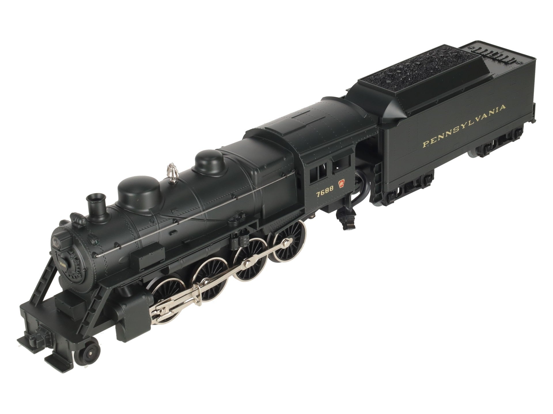 MTH 30-1159-1 O Gauge Pennsylvania 2-8-0 Steam Locomotive & Tender w/PS2 #7688 EX/Box