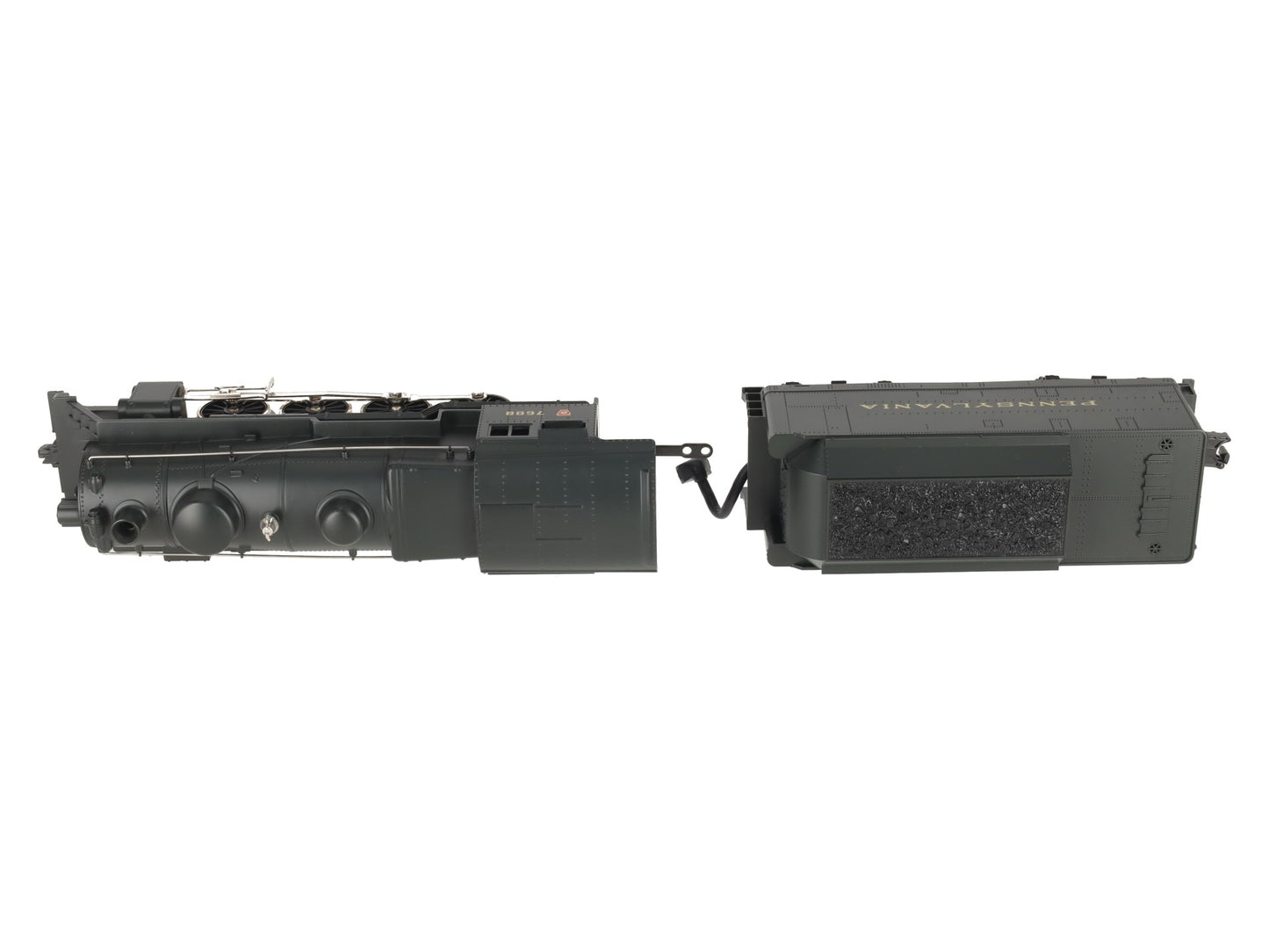 MTH 30-1159-1 O Gauge Pennsylvania 2-8-0 Steam Locomotive & Tender w/PS2 #7688 EX/Box