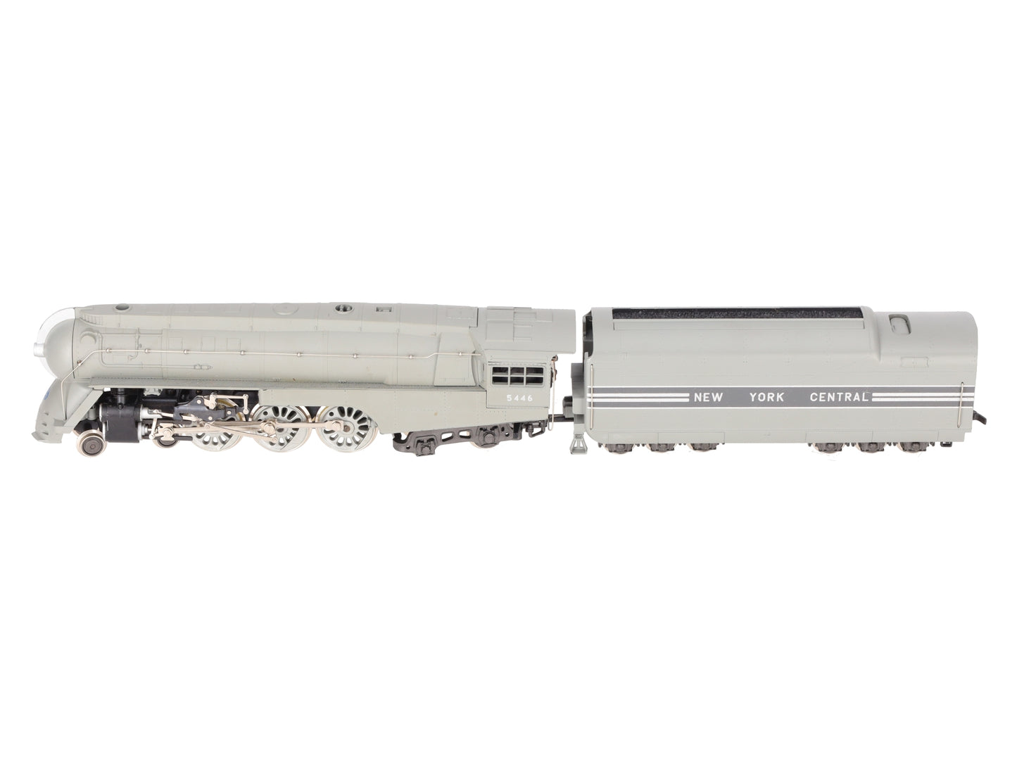 AHM 5095-B HO NYC Streamlined Hudson 4-6-4 Steam Locomotive w/ Tender #5446 VG/Box