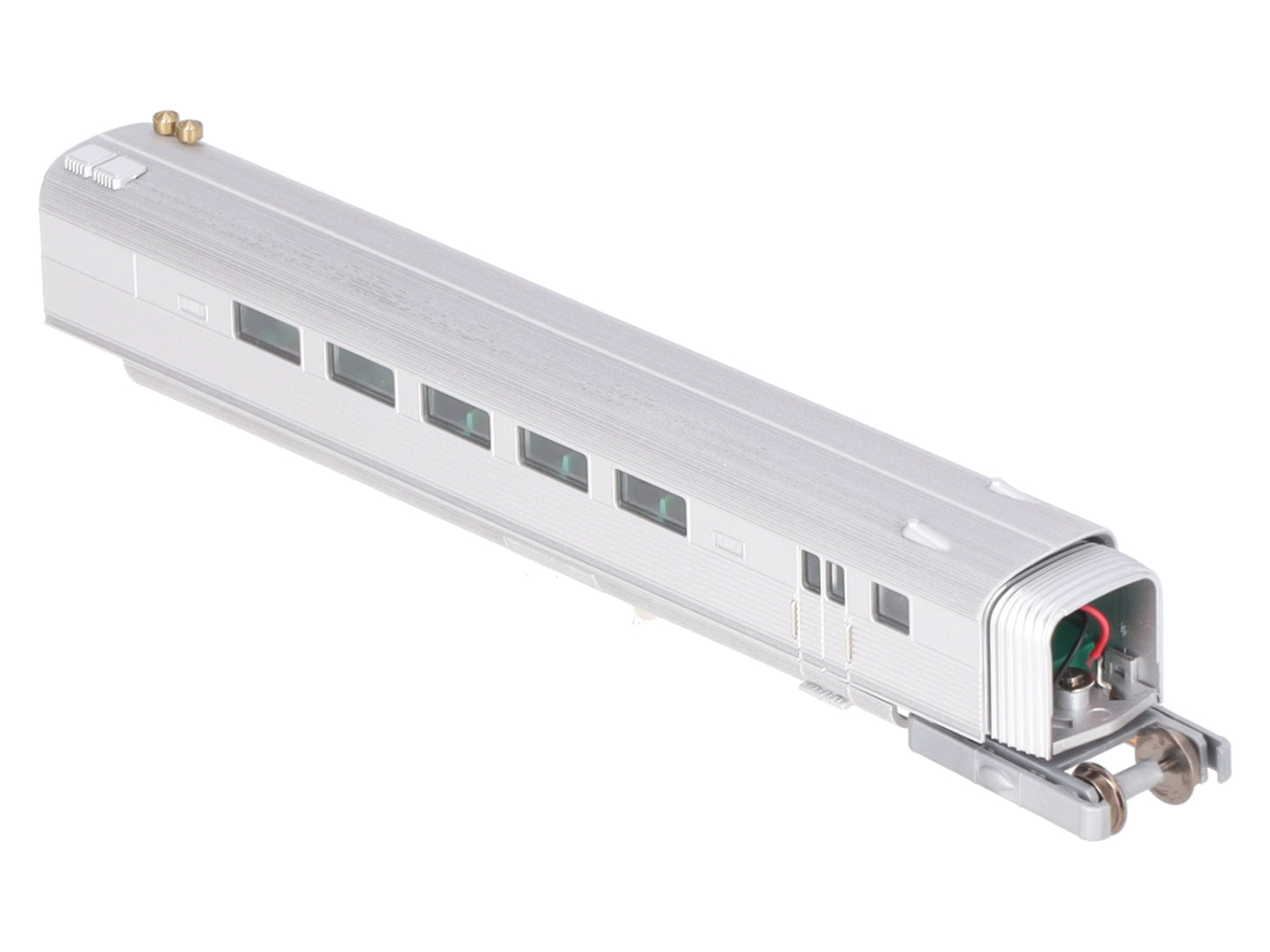 Con-Cor 0001-008733 N Scale Zephyr Add-On Silver Passenger Car NIB