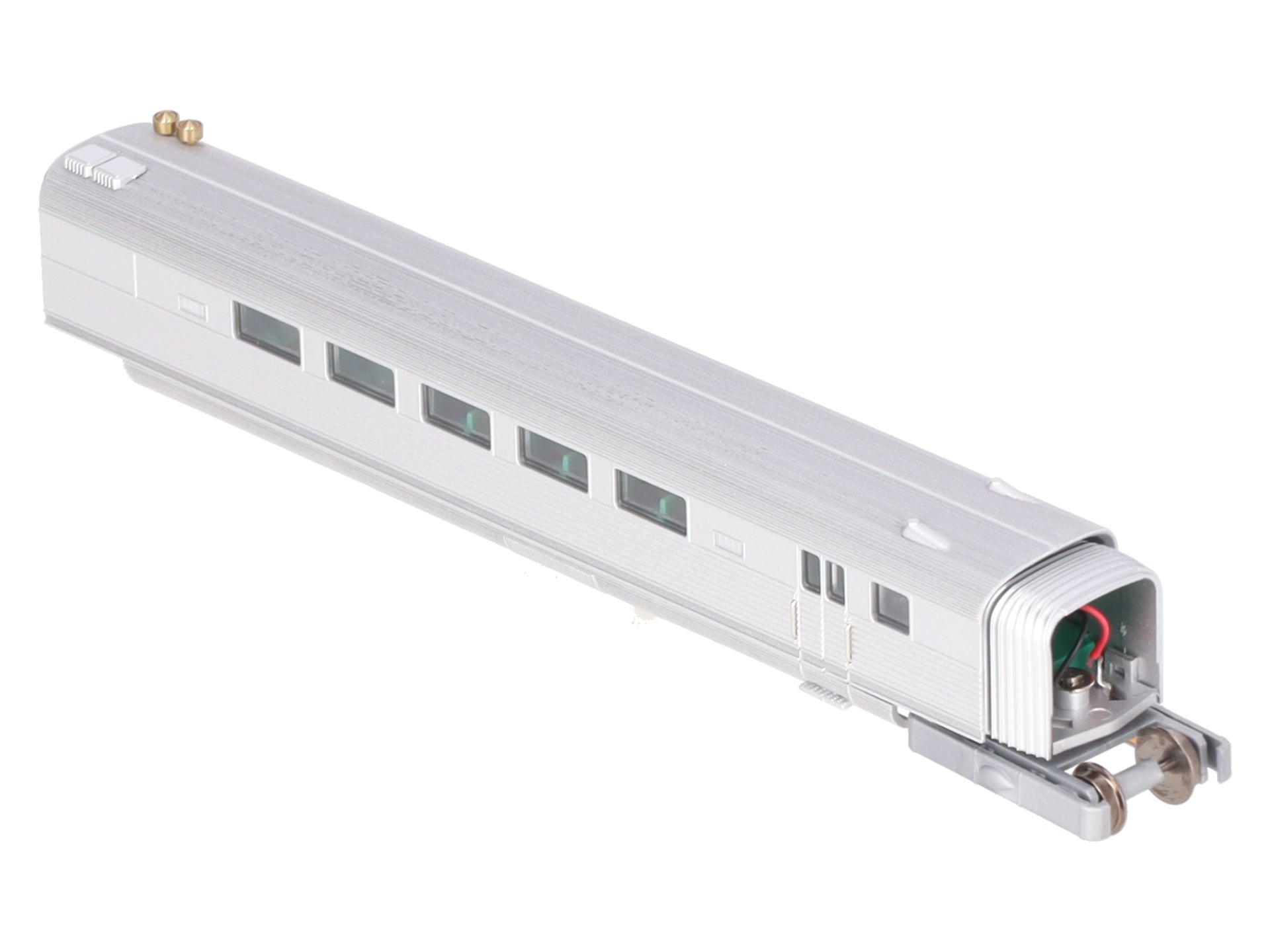 Con-Cor 0001-008733 N Scale Zephyr Add-On Silver Passenger Car NIB