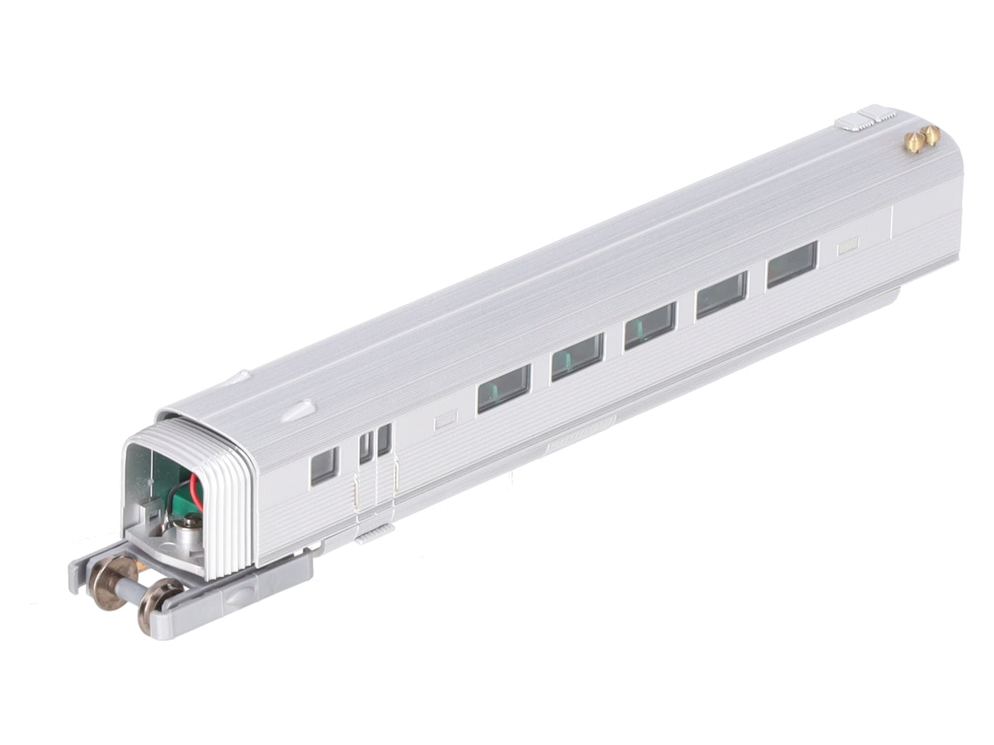 Con-Cor 0001-008733 N Scale Zephyr Add-On Silver Passenger Car NIB