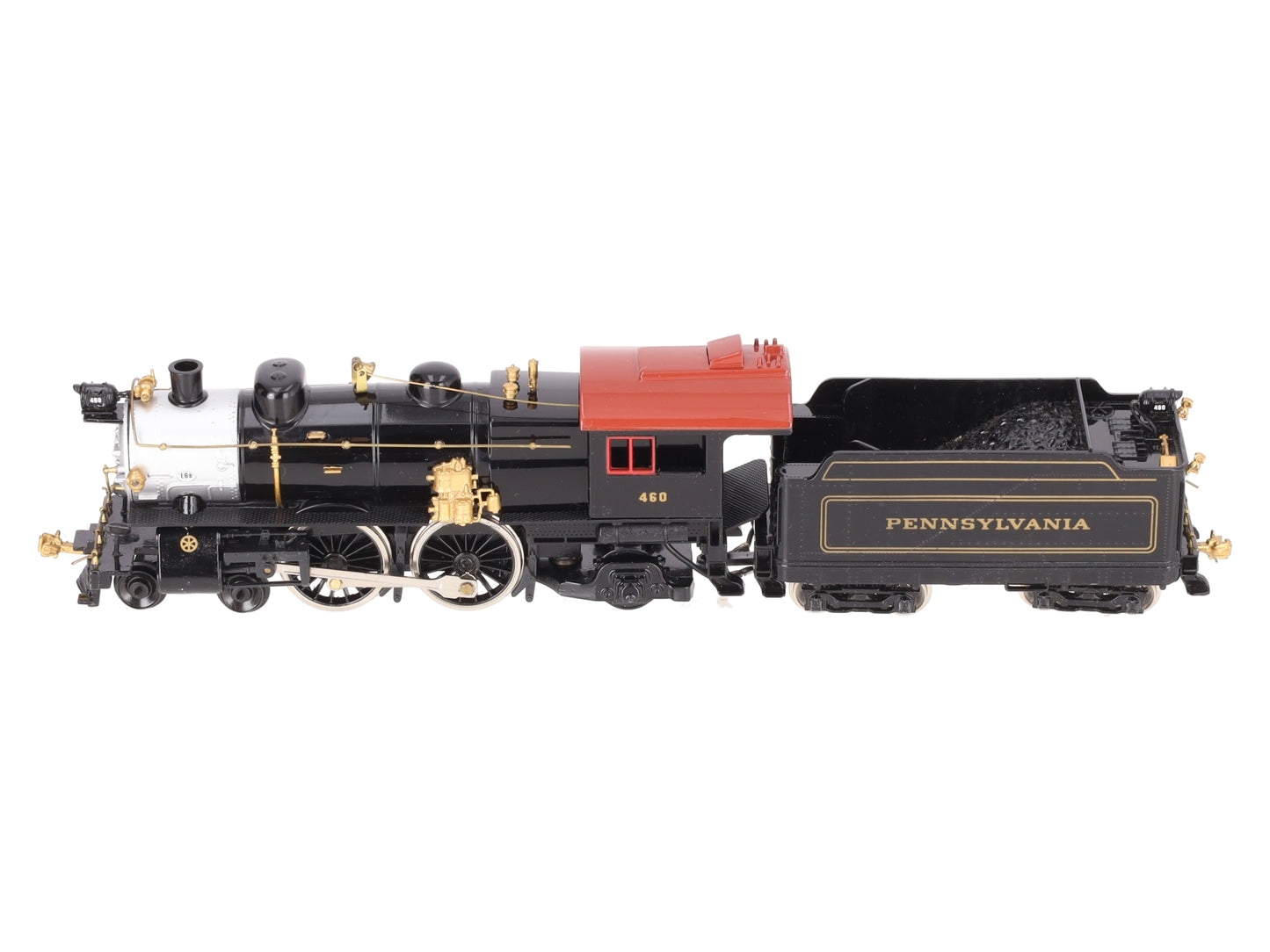 Mantua 03008 HO PRR 4-4-2 Steam Locomotive and Tender "Lindbergh Special" #460 LN/Box