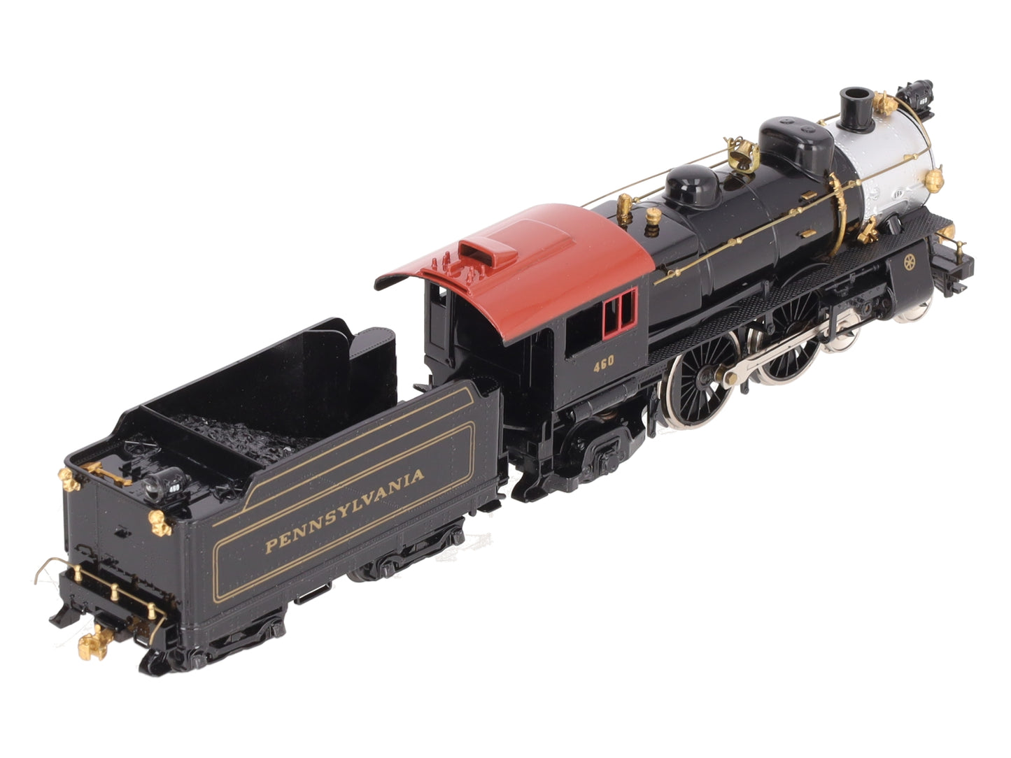 Mantua 03008 HO PRR 4-4-2 Steam Locomotive and Tender "Lindbergh Special" #460 LN/Box