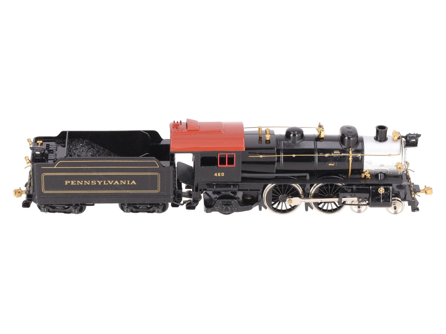 Mantua 03008 HO PRR 4-4-2 Steam Locomotive and Tender "Lindbergh Special" #460 LN/Box