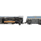 Marx 8352 O Gauge Sante Fe Steam Locomotive w/ Coal Tender #8352 EX/Box