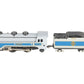Marx 8352 O Gauge Sante Fe Steam Locomotive w/ Coal Tender #8352 EX/Box