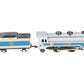 Marx 8352 O Gauge Sante Fe Steam Locomotive w/ Coal Tender #8352 EX/Box