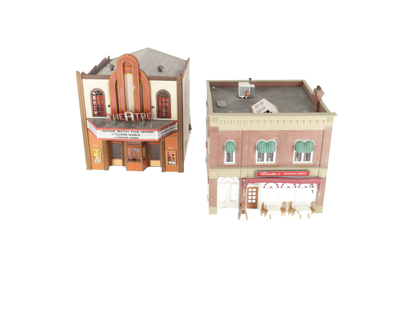 Woodland Scenics O Assorted Buildings: BR5855, BR5854 [2] EX
