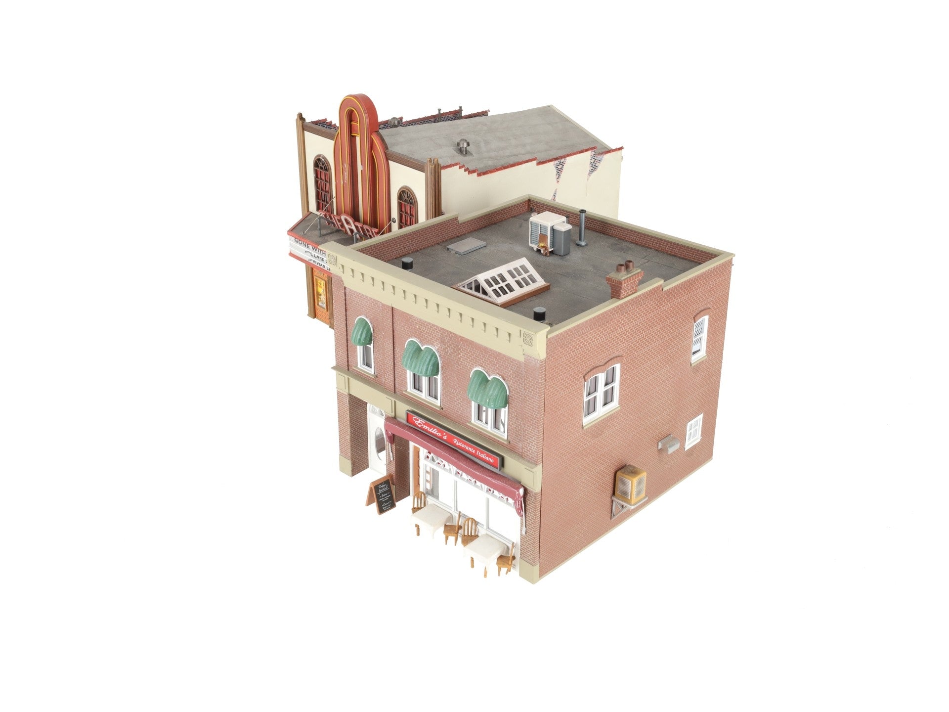 Woodland Scenics O Assorted Buildings: BR5855, BR5854 [2] EX