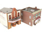 Woodland Scenics O Assorted Buildings: BR5855, BR5854 [2] EX