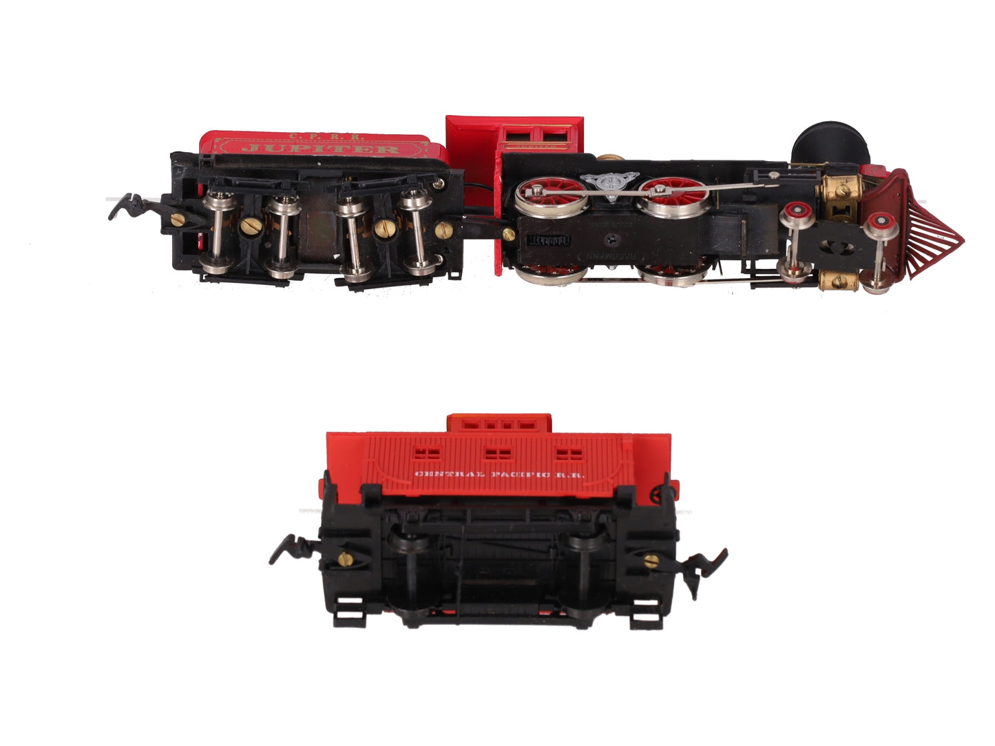 Bachmann 51124 HO Scale CP 4-4-0 Jupiter Steam Locomotive, Tender & Caboose #60 EX/Box