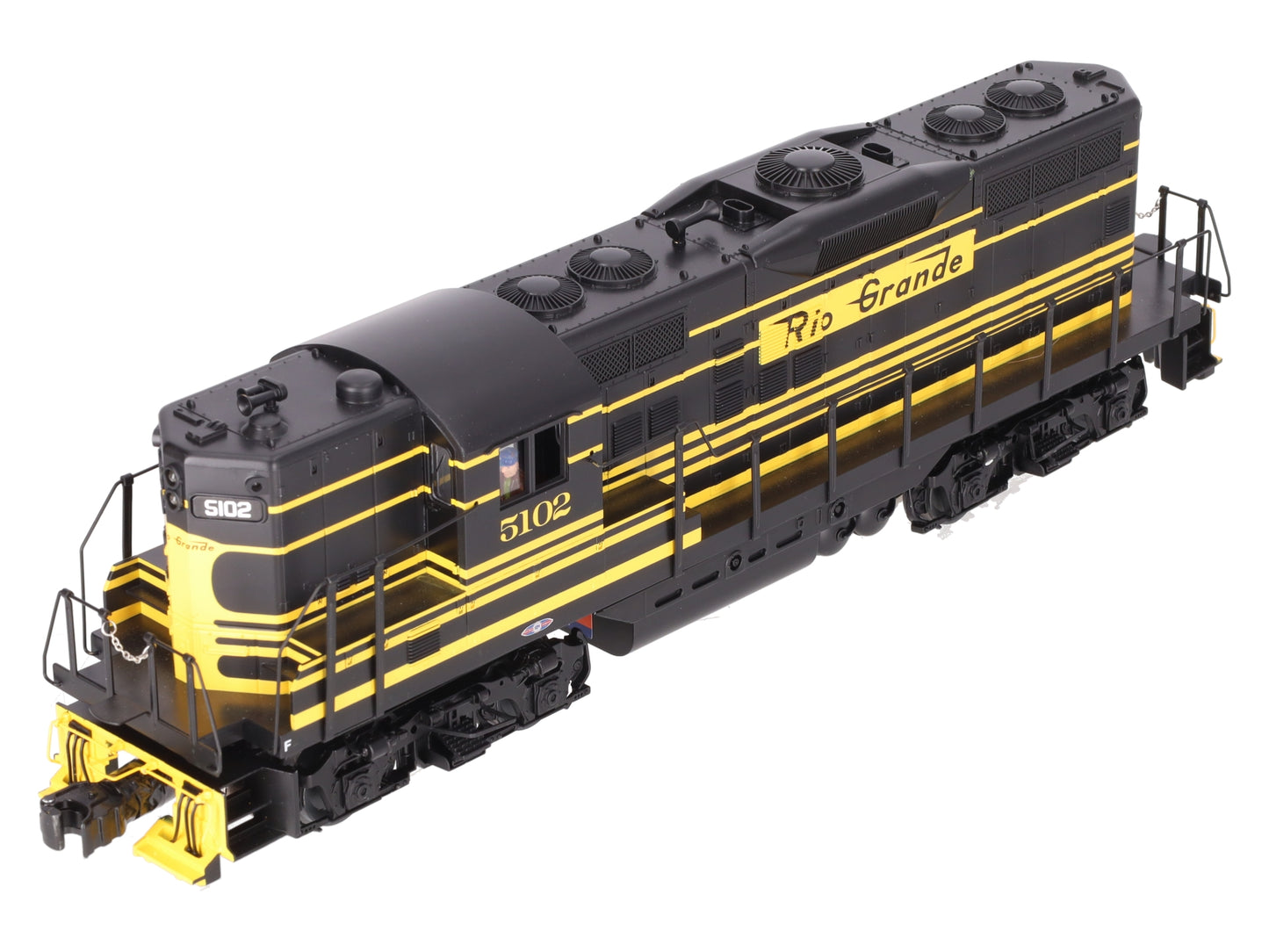 Lionel 2434010 O Gauge Denver & Rio Grande Lionchief 2.0 GP7 Diesel Loco #5102 EX/Box