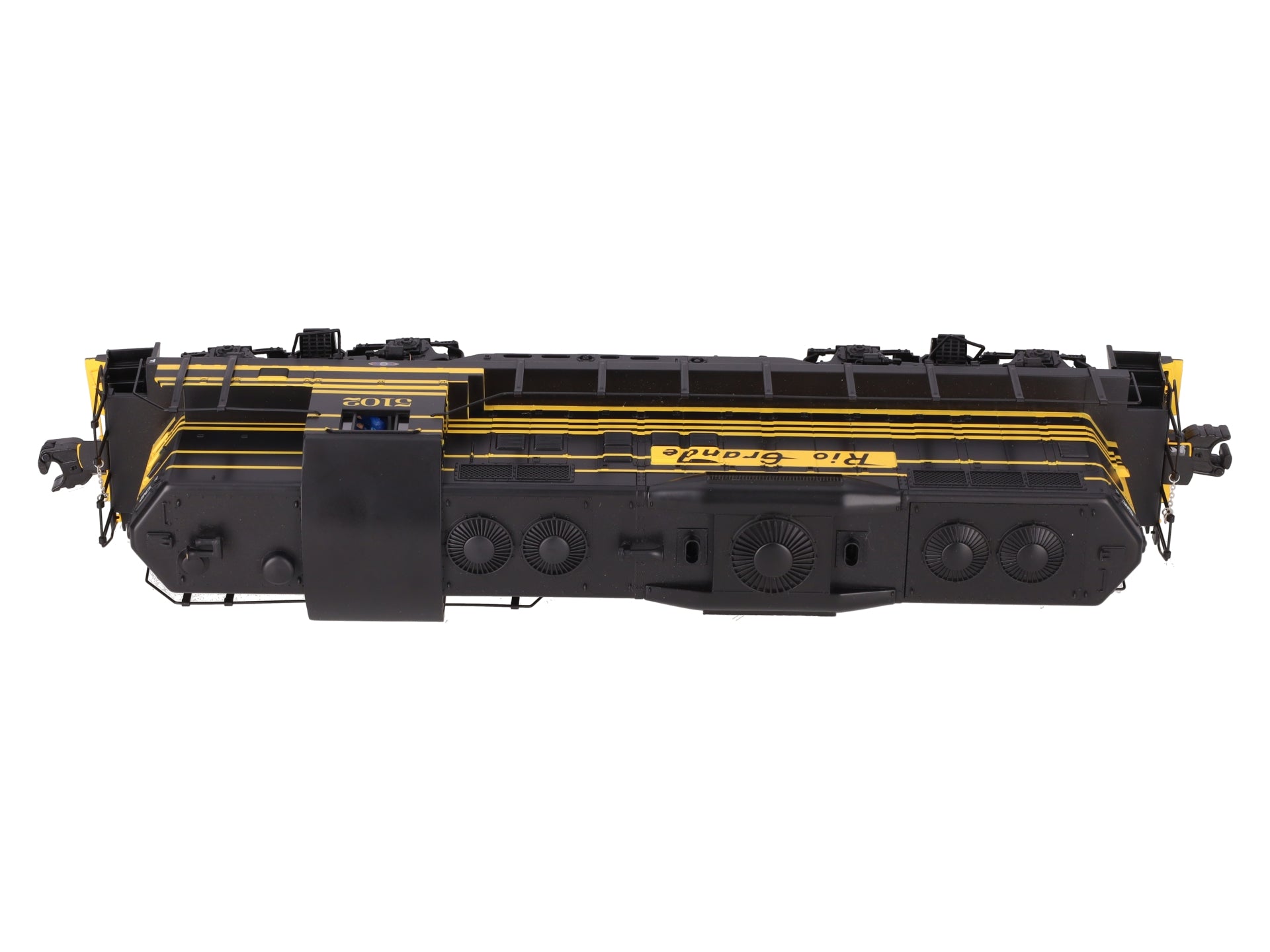 Lionel 2434010 O Gauge Denver & Rio Grande Lionchief 2.0 GP7 Diesel Loco #5102 EX/Box