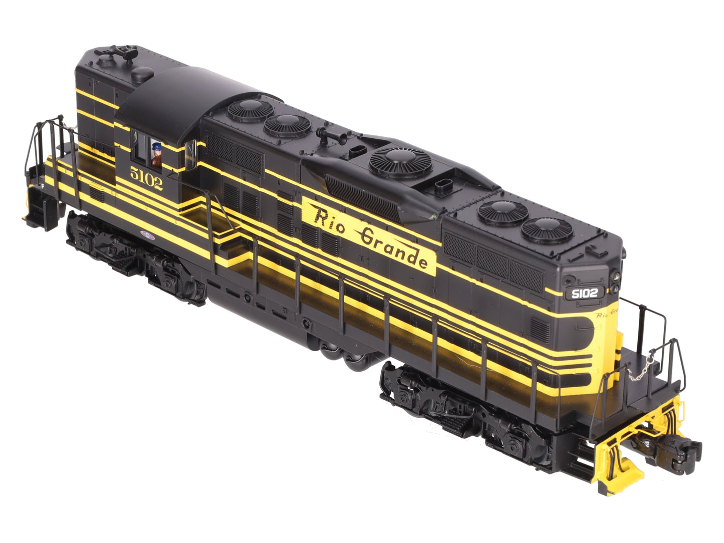 Lionel 2434010 O Gauge Denver & Rio Grande Lionchief 2.0 GP7 Diesel Loco #5102 EX/Box