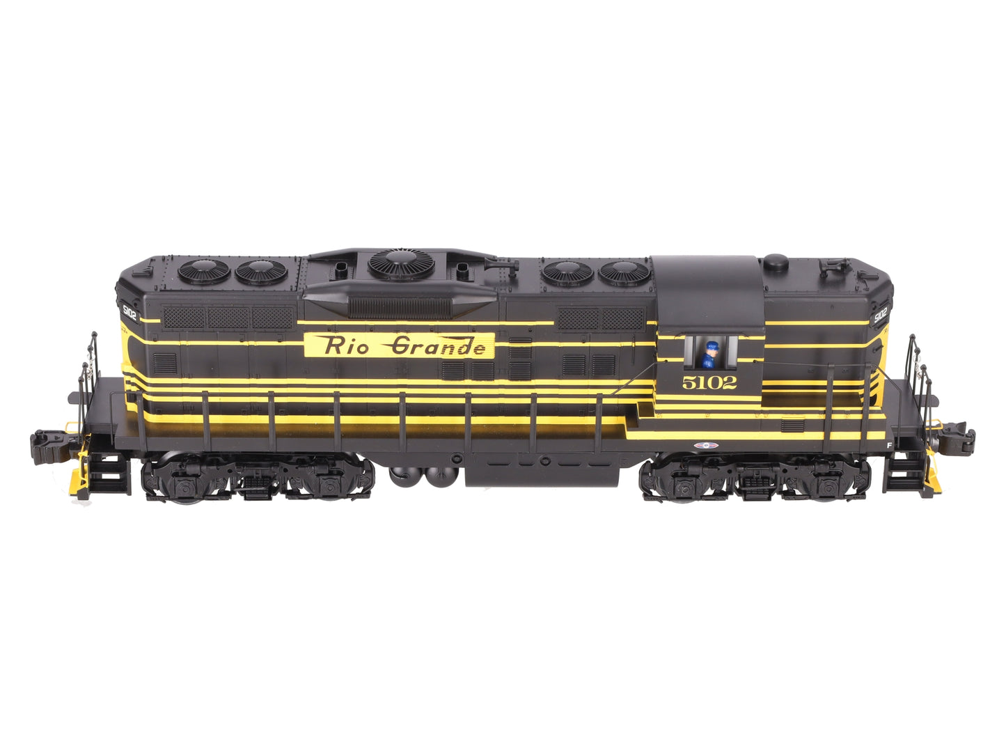 Lionel 2434010 O Gauge Denver & Rio Grande Lionchief 2.0 GP7 Diesel Loco #5102 EX/Box