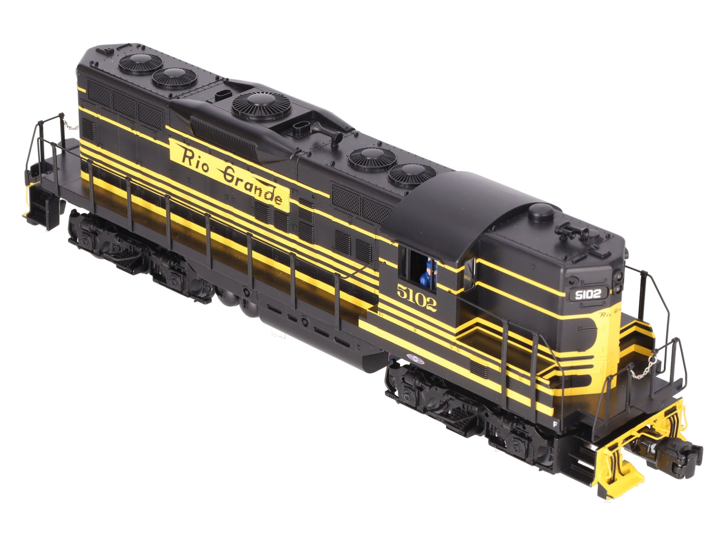 Lionel 2434010 O Gauge Denver & Rio Grande Lionchief 2.0 GP7 Diesel Loco #5102 EX/Box