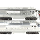 Lionel 6-8054 O Gauge Burlington F-3 AA Chrome Diesel Locomotives #8054/#8055 EX/Box
