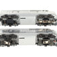 Lionel 6-8054 O Gauge Burlington F-3 AA Chrome Diesel Locomotives #8054/#8055 EX/Box