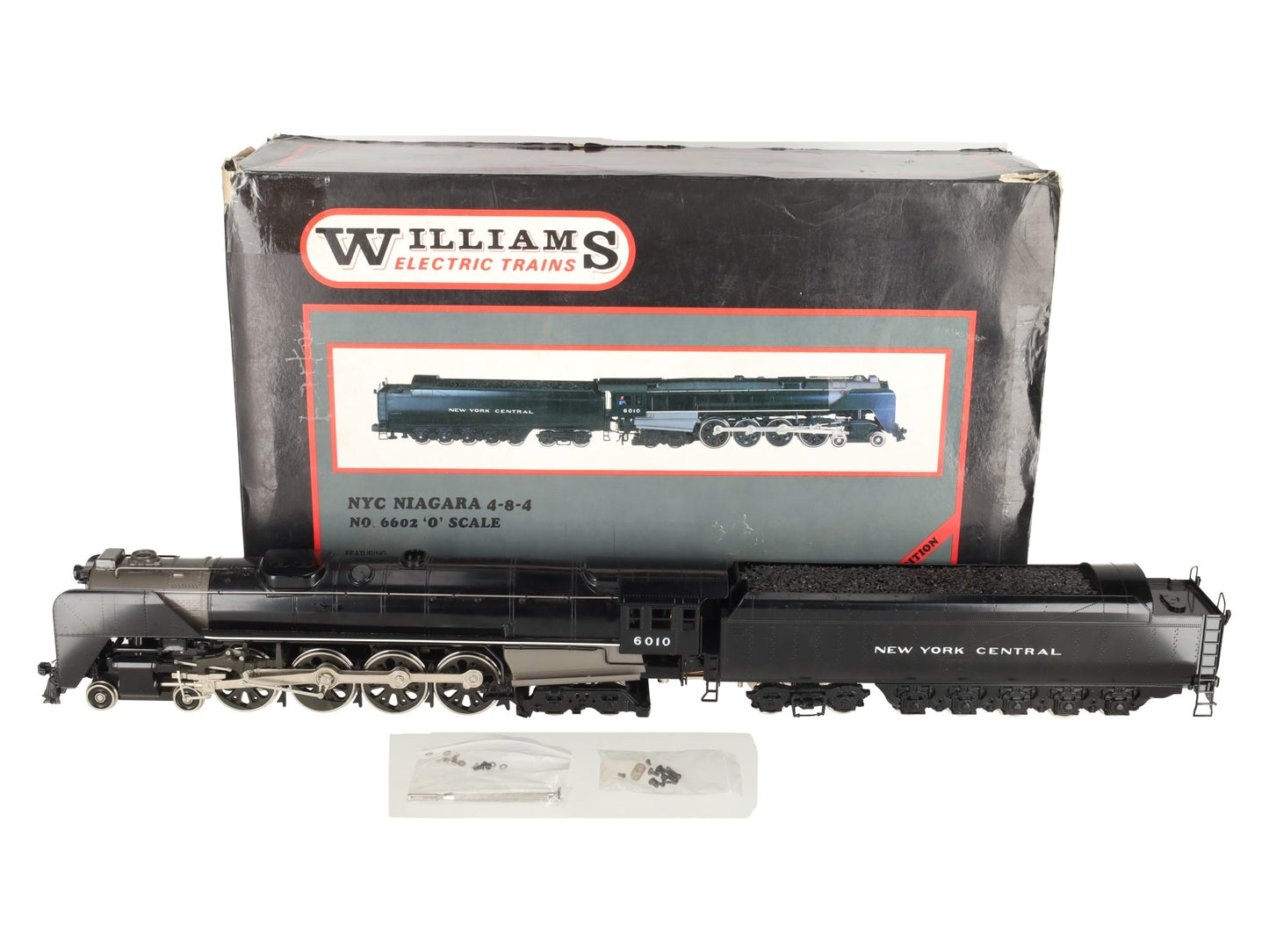 Williams 6602 O 2-Rail BRASS NYC 4-8-4 Niagara Steam Loco & Tender #6010- F/P EX/Box