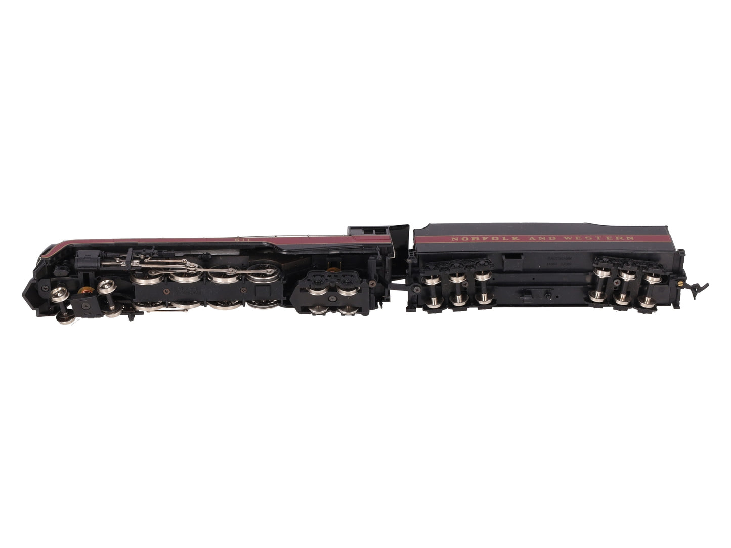 Bachmann 41-0657-A4 HO N&W Class J 611 4-8-4 Steam Locomotive & Tender #611 VG/Box
