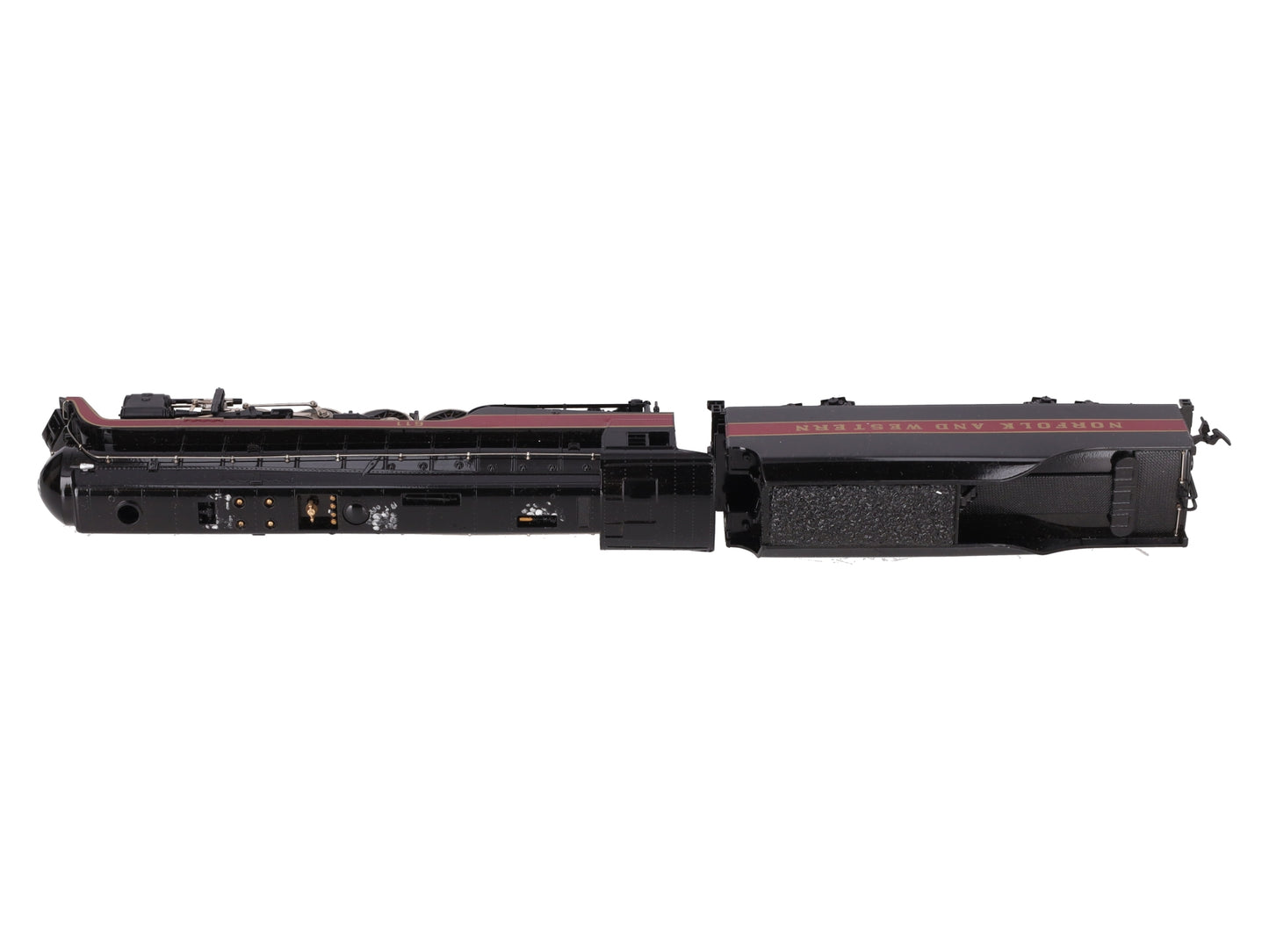 Bachmann 41-0657-A4 HO N&W Class J 611 4-8-4 Steam Locomotive & Tender #611 VG/Box