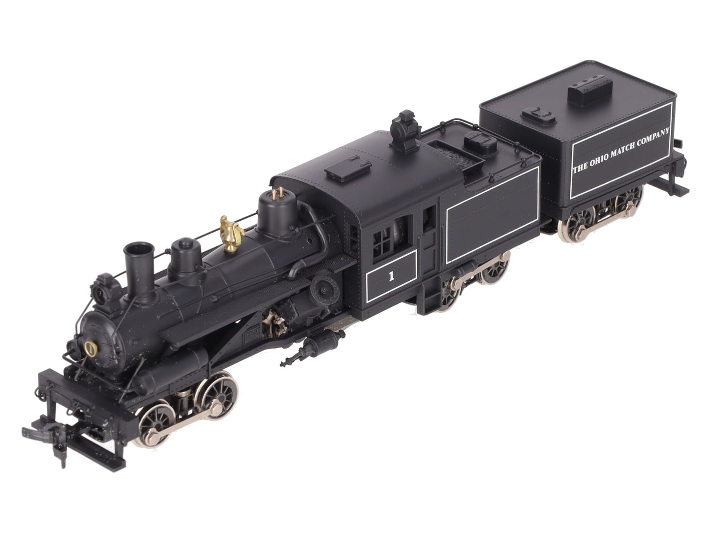 Rivarossi 1569 HO Scale Ohio Match Co. Steam Locomotive and Tender #1 EX/Box