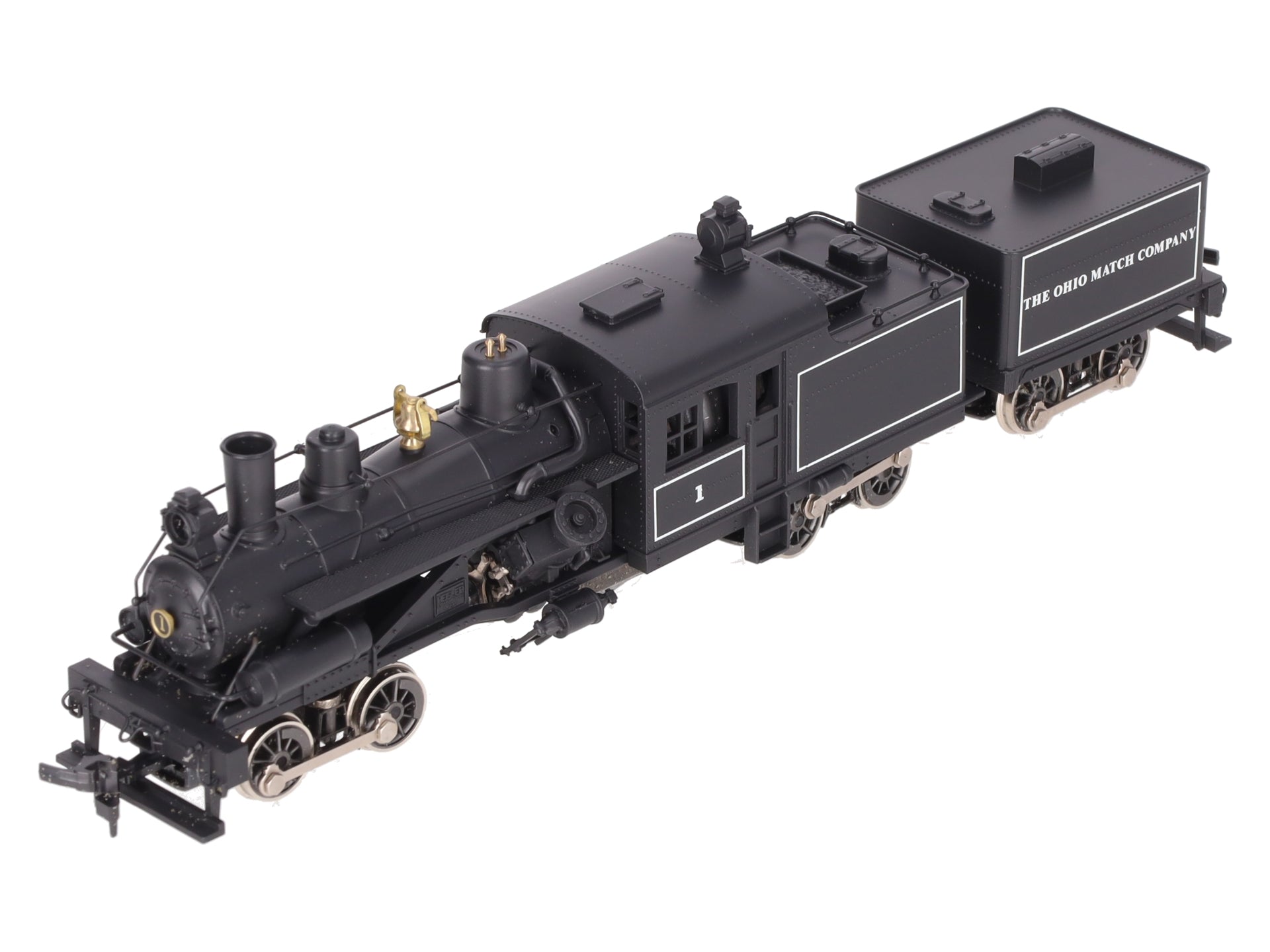 Rivarossi 1569 HO Scale Ohio Match Co. Steam Locomotive and Tender #1 EX/Box