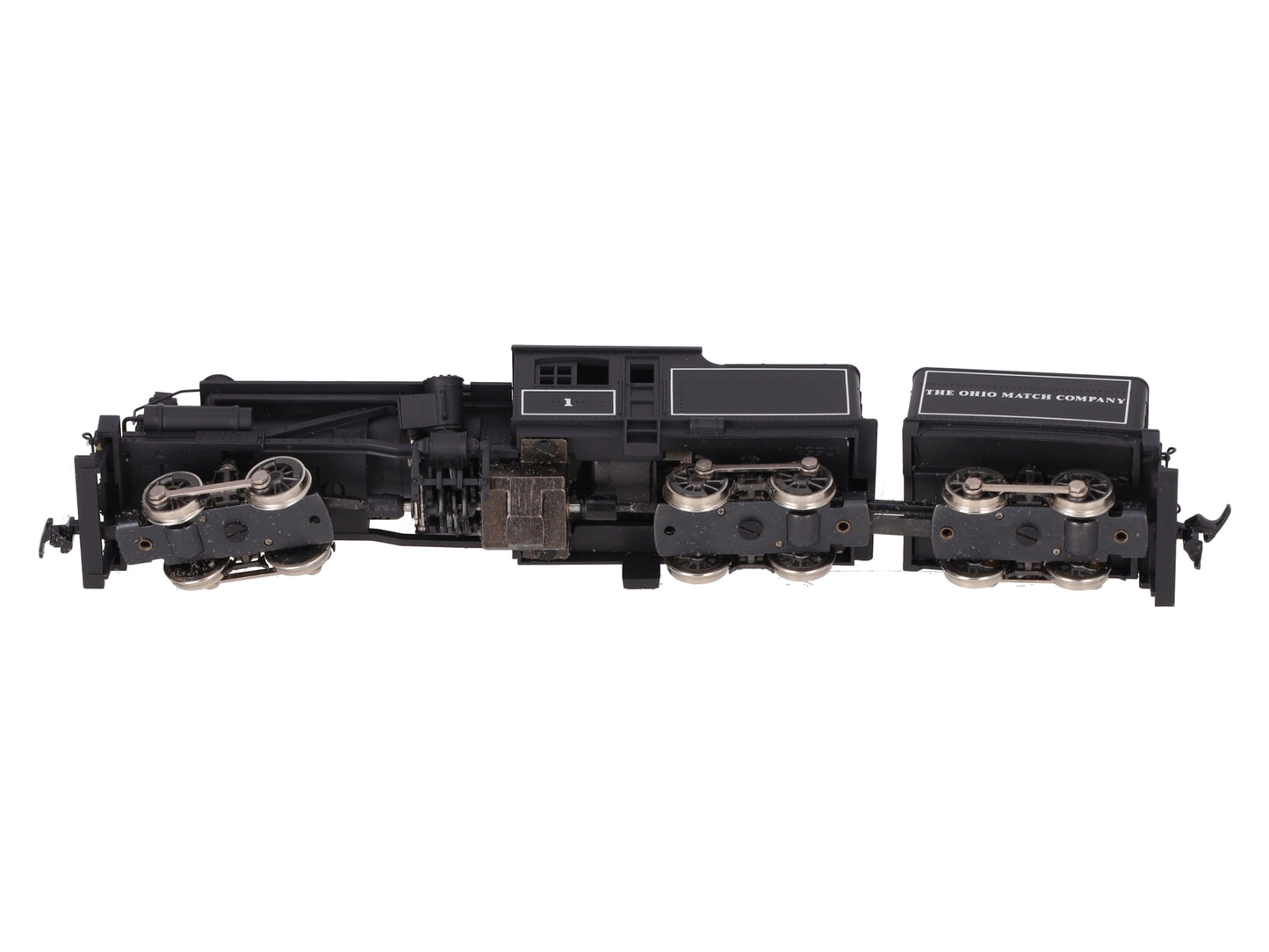 Rivarossi 1569 HO Scale Ohio Match Co. Steam Locomotive and Tender #1 EX/Box