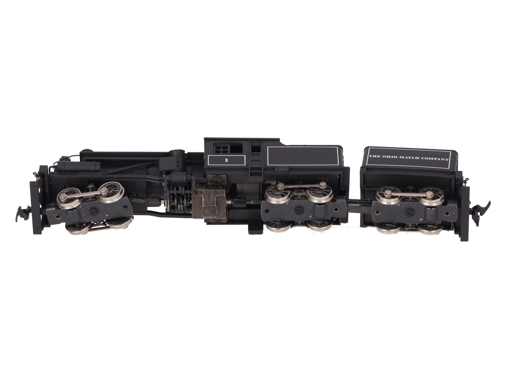 Rivarossi 1569 HO Scale Ohio Match Co. Steam Locomotive and Tender #1 EX/Box