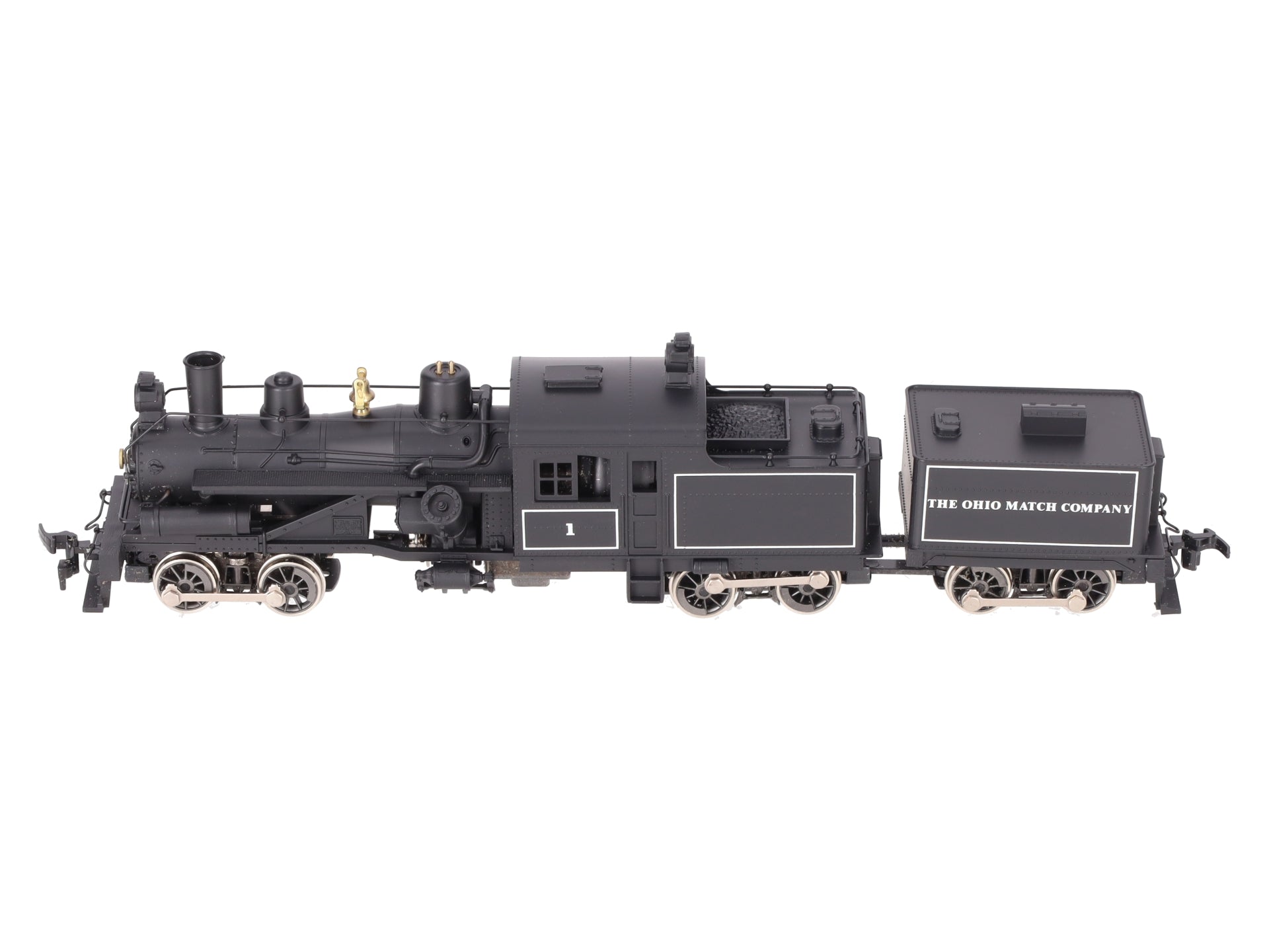 Rivarossi 1569 HO Scale Ohio Match Co. Steam Locomotive and Tender #1 EX/Box
