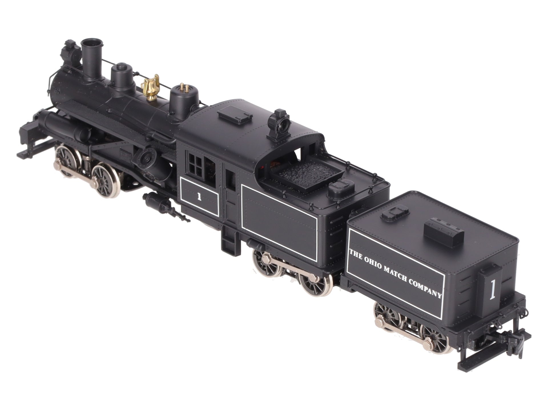 Rivarossi 1569 HO Scale Ohio Match Co. Steam Locomotive and Tender #1 EX/Box