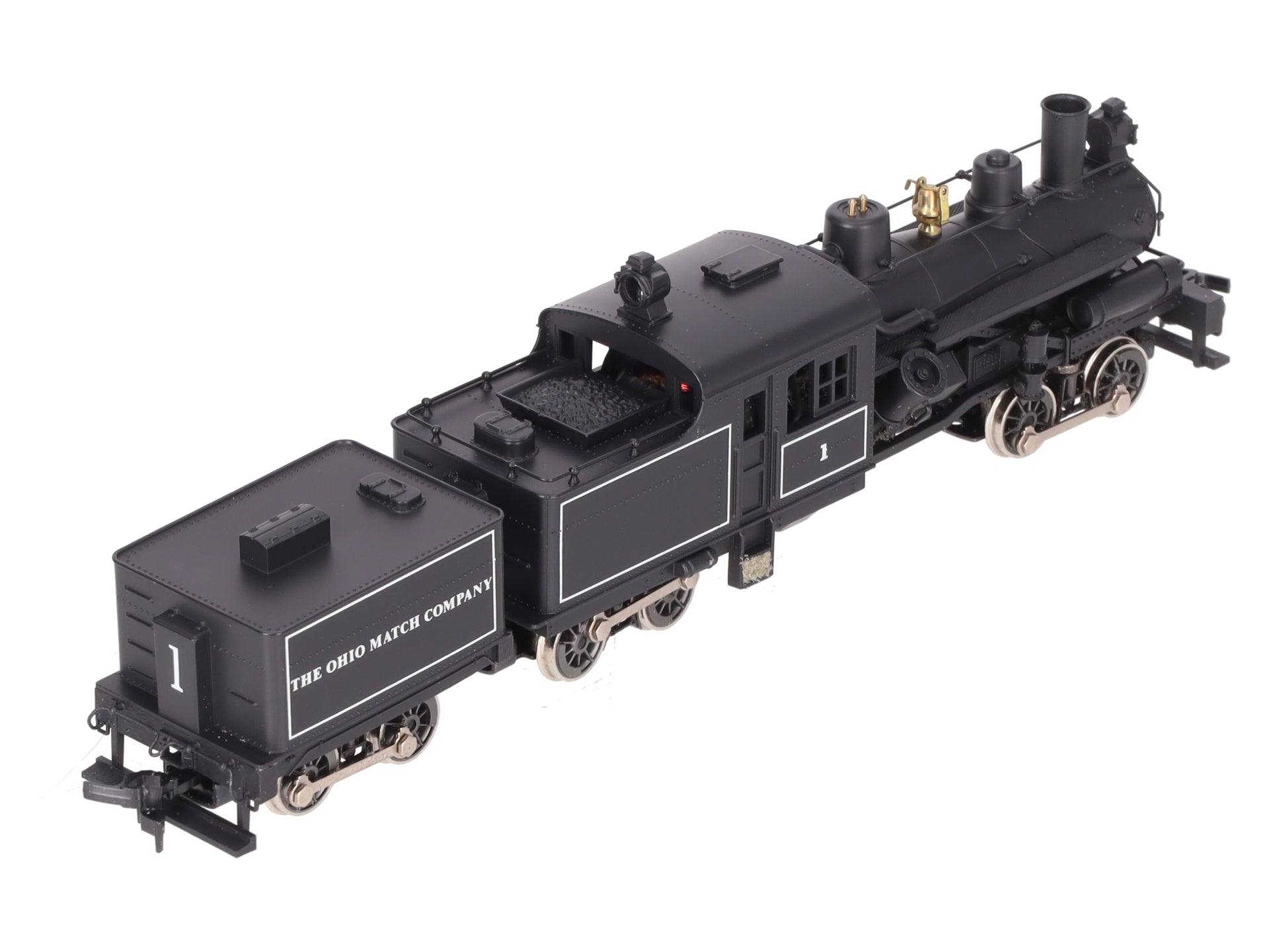 Rivarossi 1569 HO Scale Ohio Match Co. Steam Locomotive and Tender #1 EX/Box