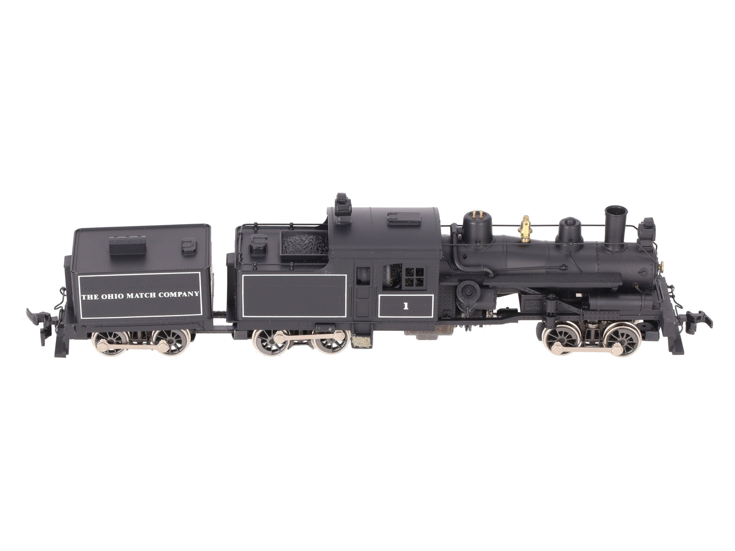Rivarossi 1569 HO Scale Ohio Match Co. Steam Locomotive and Tender #1 EX/Box