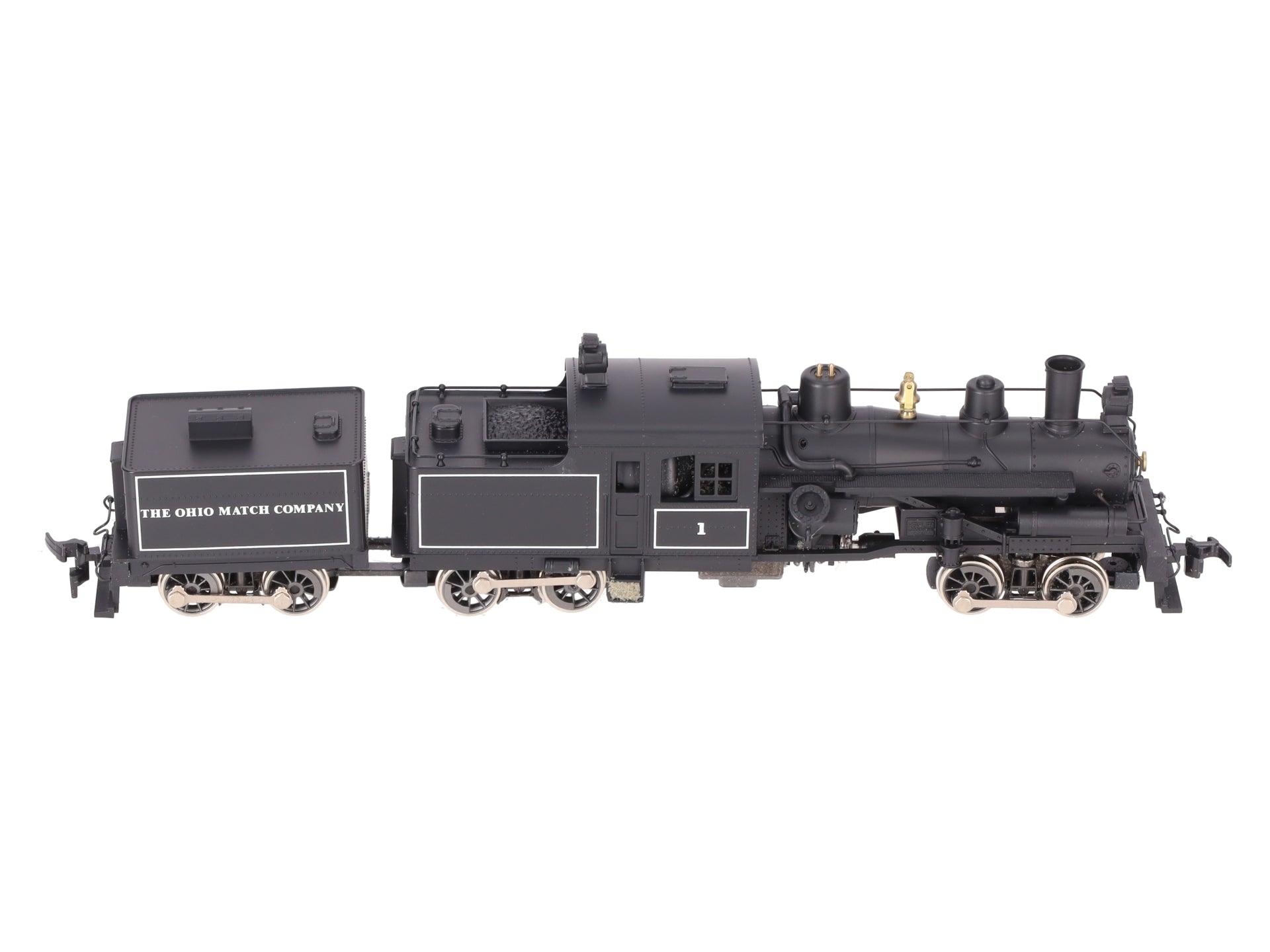 Rivarossi 1569 HO Scale Ohio Match Co. Steam Locomotive and Tender #1 EX/Box
