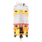 USA Trains R12128 Chessie Illuminated Ext. Vision Caboose #903112 - Metal Wheels EX/Box