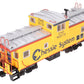 USA Trains R12128 Chessie Illuminated Ext. Vision Caboose #903112 - Metal Wheels EX/Box