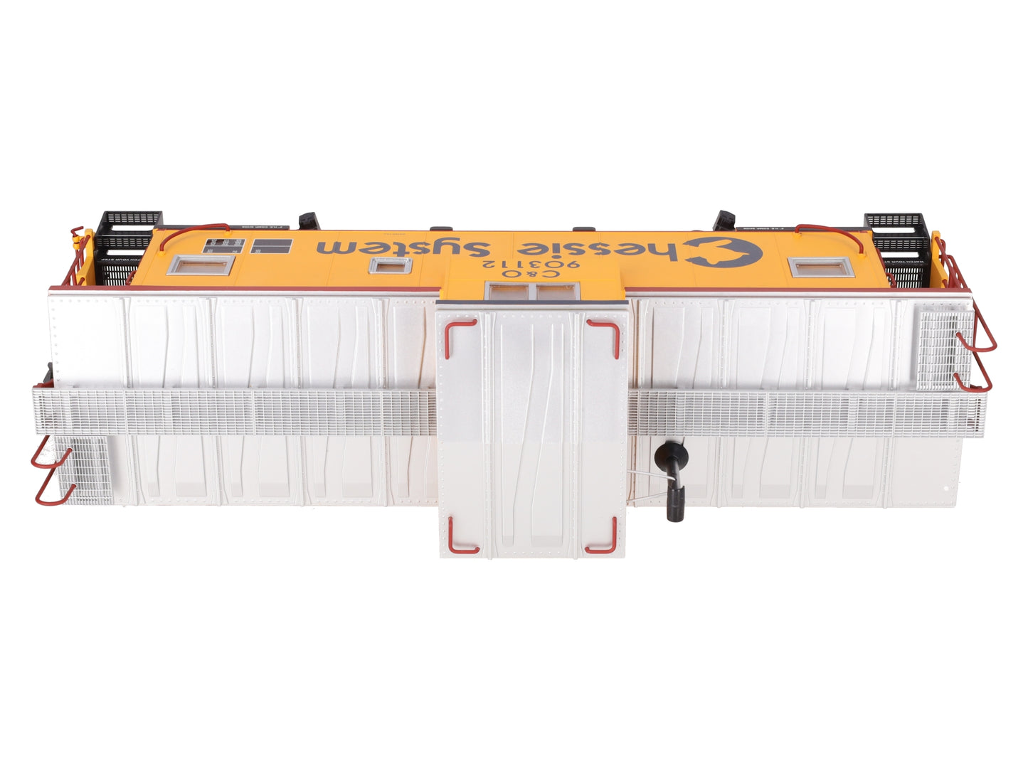 USA Trains R12128 Chessie Illuminated Ext. Vision Caboose #903112 - Metal Wheels EX/Box