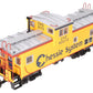 USA Trains R12128 Chessie Illuminated Ext. Vision Caboose #903112 - Metal Wheels EX/Box