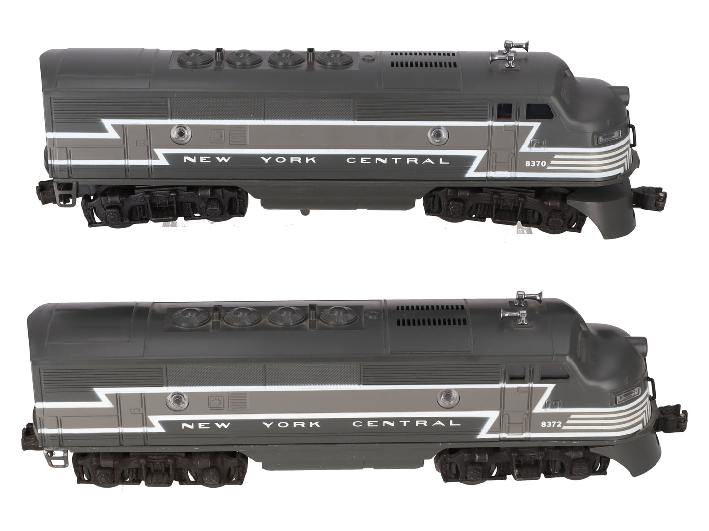 Lionel 6-8370 O Gauge New York Central F3 AA Diesel Locomotives #8372/#8370 EX
