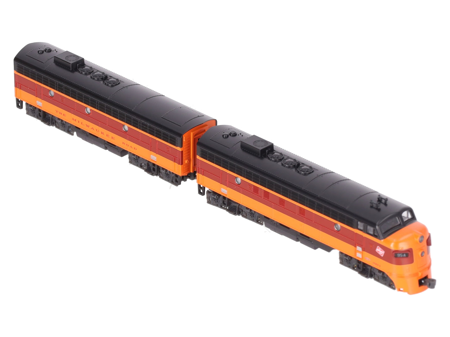 Kato 106-0430 N Milwaukee Road EMD FP7A & F7B Diesel Locomotive #95A/95B  NIB