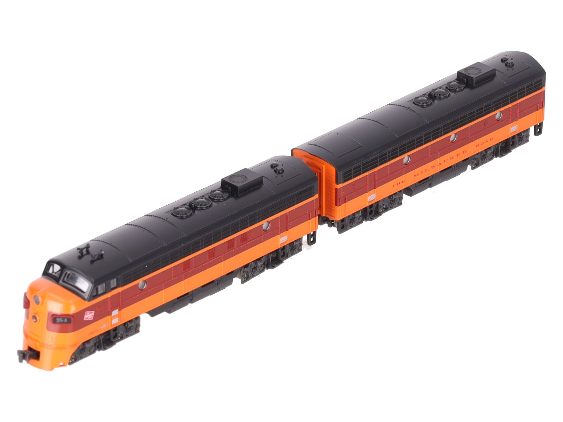 Kato 106-0430 N Milwaukee Road EMD FP7A & F7B Diesel Locomotive #95A/95B  NIB