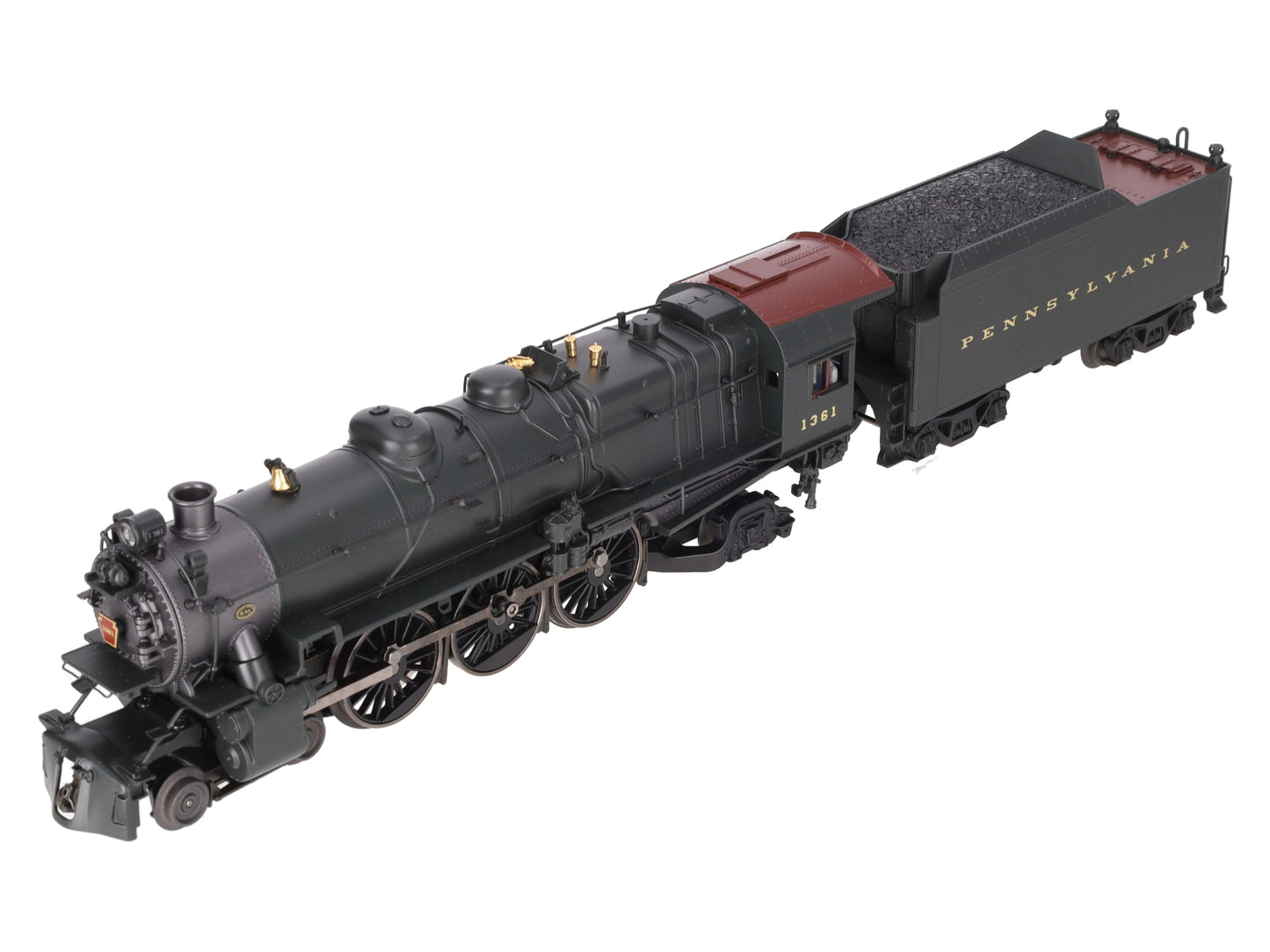 K-Line K3380-1361CC O Gauge PRR K4 Steam Locomotive & Tender #1361 with TMCC EX/Box