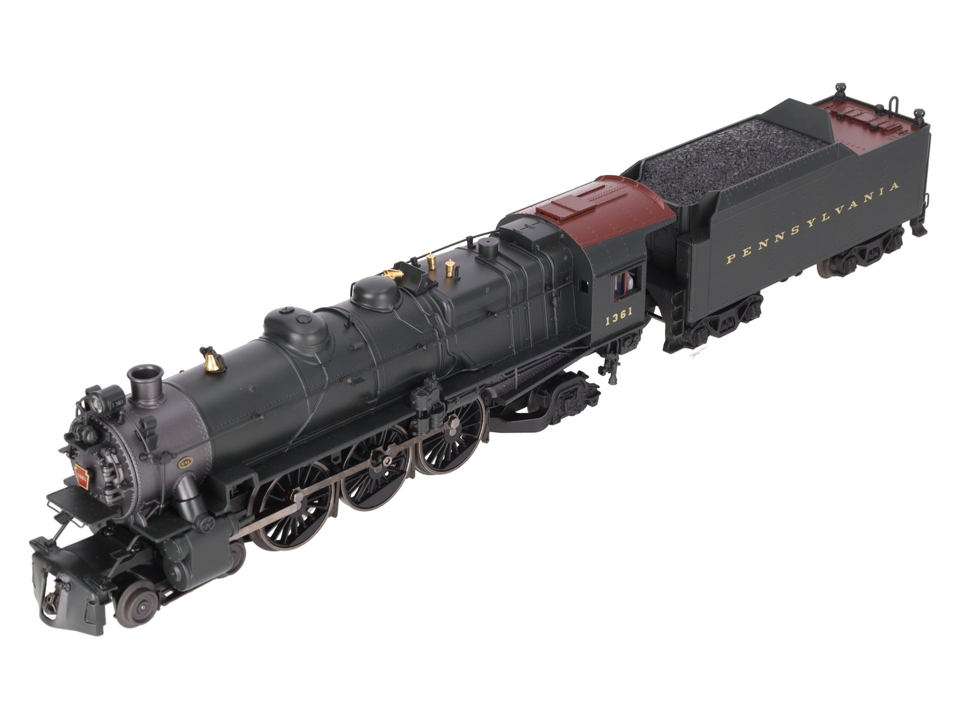 K-Line K3380-1361CC O Gauge PRR K4 Steam Locomotive & Tender #1361 with TMCC EX/Box